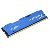 4GB Kingston HyperX Fury DDR3 1866MHz CL10 Memory Module Upgrade - Blue Image