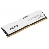 16GB Kingston HyperX Fury DDR3 1600MHz CL10 Dual Channel Kit (2x 8GB) - White Image