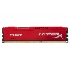16GB Kingston HyperX Fury DDR3 1600MHz CL10 Dual Channel Kit (2x 8GB) - Red Image