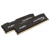 8GB Kingston HyperX Fury DDR3 1600MHz CL10 Dual Channel Kit (2x 4GB) - Black Image