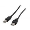C2G 3.3ft USB 2.0-A to USB-B Cable - Black Image
