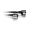C2G 9.8ft USB 2.0-A to USB-B Angled Cable Image