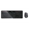 Logitech MK750 Wireless Laser Solar Powered Keyboard and Mouse Combo - US English Layout Image