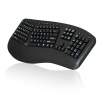 Adesso Truform Media 1500 Wireless Laser Mouse and Keyboard Combo w/Wrist Rest- US English Layout Image