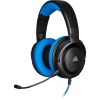 Corsair HS35 Wired Stereo Gaming Headset w/Microphone - Blue Image