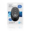 Adesso iMouse E60B Wireless USB Optical Anti-Stress Gel Mouse - Black Image