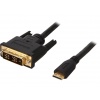 Startech 3.3ft Mini-HDMI to DVI-D Cable Image