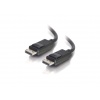 C2G 1ft 8K UHD DisplayPort Cable w/Latches Image