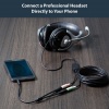 StarTech Separate headphone / microphone plugs - 3.5mm 4 position to 2x 3 position 3.5mm M/F  Headset adapter Image