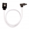 Corsair Premium Sleeved SATA White Cable Image