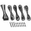 CableMod Classic ModMesh Cable Extension Kit - 8+8 Series-White and Black