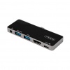 StarTech USB-C Multiport Adapter, USB-C to 4K 60Hz HDMI 2.0, USB 3.0 Hub Travel Dock Image