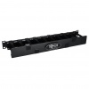 Tripp Lite SmartRack 1U High Capacity Horizontal Cable Manager - Finger duct with dual-hinge cover