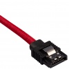 Corsair Premium Sleeved SATA III Cables (2 Pack) - Red Image