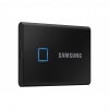2TB Samsung Portable T7 Touch USB 3.2 External Solid State Drive - Black Image