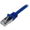 StarTech.com Shielded (SFTP) Cat6 RJ45 Patch Cable 2m – Blue Image