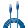 Lindy U/UTP Cat6 RJ45 Patch Cable 3m – Blue Image