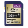 32GB Integral UltimaPro X Gold SDHC 95MB/sec CL10 UHS-1 U3 Memory Card Image
