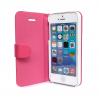 Pink iPhone 5 Flip Cover with Auto-Sleep Function Image