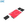 JJC Memory Card Case for 4x SD Cards - Red Edition - MCH-SD4 Image