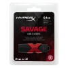 64GB Kingston HyperX Savage USB3.1 Flash Drive Image