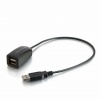 C2G 2-Port USB2.0 Type A Hub - Black Image