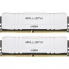 32GB Crucial Ballistix 3000MHz PC4-24000 CL15 1.35V DDR4 Dual Memory Kit (2 x 16GB)- White