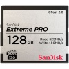 128GB SanDisk Extreme Pro CFast 2.0 Memory Card Image