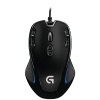 Logitech G300S Right-hand USB Wired 2500DPI Optical Gaming Mouse - Black/Blue Image