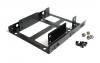 Metal internal 2.5-inch SSD/HDD mounting kit (for up to 2x 2.5-inch drives per 3.5-inch bay) Image