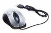 NEON Optical Mouse USB2.0 Dual-button with scroll-wheel Black/Silver Image
