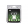 128GB Mushkin Atom USB 3.0 Flash Drive - White/Green Image