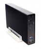USB3.0 Aluminium External Hard Drive Enclosure for 3.5-inch SATA HDD (Black) Image