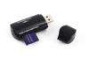 NEON 17-in-1 USB2.0 External Memory Stick Card Reader (Black) Image
