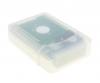 NEON Hard Protective Storage Case for 2x 2.5-inch hard drives / SSDs - White Image
