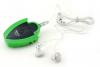 NEON MP3 Music Player with SD/MMC slot (Green/Black) w/USB cable and earphones Image