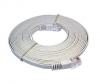 Cat6 RJ45 UTP Flat Network Cable / Patch Cable (Grey) 3m Image