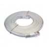 Cat6 RJ45 UTP Flat Network Cable / Patch Cable (Grey) 10m Image