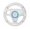 Racing Steering Wheel for Nintendo Wii White Colour Image