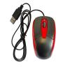 NEON Optical USB Mouse Dual-button with scroll-wheel Black/Orange Image