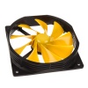 Xigmatek 120MM 1400RPM Case Fan - Black,Yellow Image