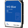 2TB Western Digital Blue 3.5 Inch Serial ATA 6Gbs 7200RPM 256MB Cache Internal Hard Drive