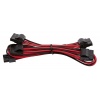 2.4FT Corsair Internal Power Cable - Red Image