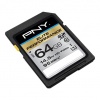 64GB PNY Elite Performance SDXC UHS-I CL10 Memory Card (90MB/sec) Image