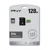 128GB PNY Class 10 MicroSDXC 85MB/sec UHS-I Memory Card Image