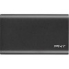 500GB PNY Pro Elite USB3.1 Portable External Solid State Drive - Black Image