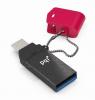 64GB PQI Connect 301 OTG USB Flash Drive - USB3.0 Red Edition Image