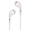 PQI In-Ear Stereo Earphones, Hands-Free Call Answering, Flat Cable Design, White Edition Image