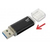 32GB PQI U273V Traveling Disk USB Flash Drive - Black - USB3.0 Image