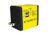 Rainbow Series Worldwide Travel Power Adapter with 2 USB ports (5V / 2.1A) - Yellow Edition Image